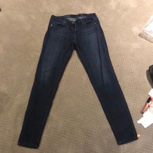 AG the legging ankle jean 25 dark rinse